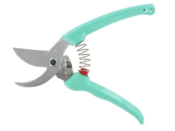 ARS 130DX-G pruning shears with green handle