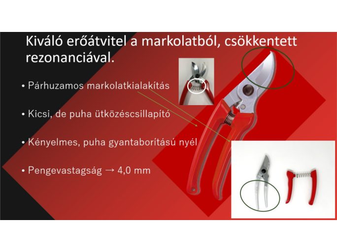 ARS 130DX-W pruning shears with white handle