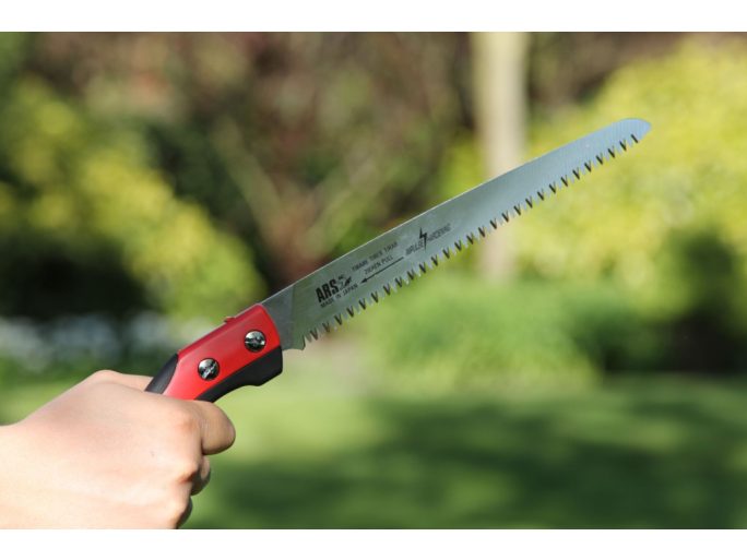 ARS CAM-24PRO Japanese pruning saw with hard chrome-plated blade