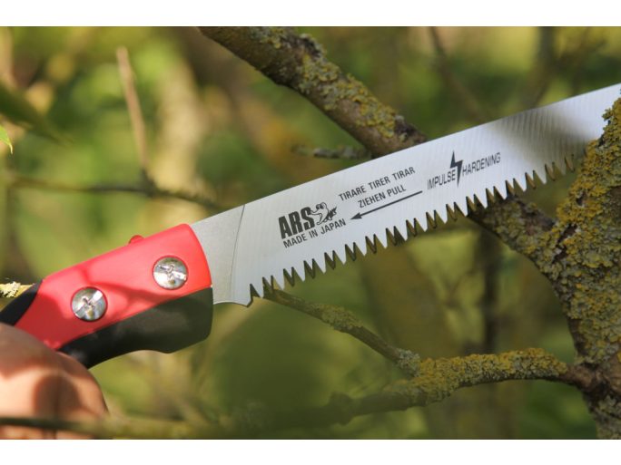 ARS CAM-24PRO Japanese pruning saw with hard chrome-plated blade