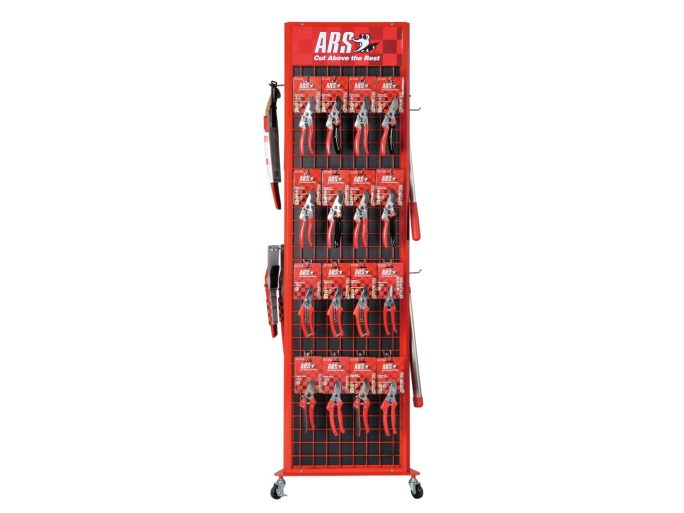 ARS DISP-TRG display stand for in-store presentation
