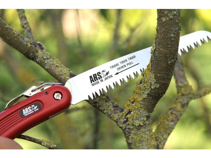 ARS FB-7 pruning shears with ARS 210DX folding saw
