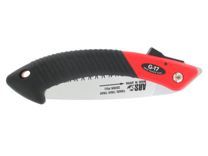ARS G-17 Japanese pruning saw with hard chrome-plated blade