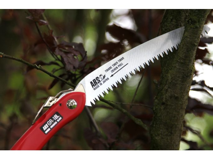 ARS G-18L folding pruning saw with straight blade