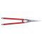 ARS KR-1000L hedge shears with curved Japanese steel blade