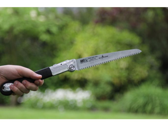 ARS PM-21L Japanese pruning saw with hard chrome-plated blade