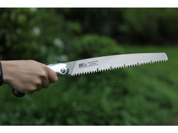 ARS TL-27 Japanese pruning saw with electroless nickel-plated blade