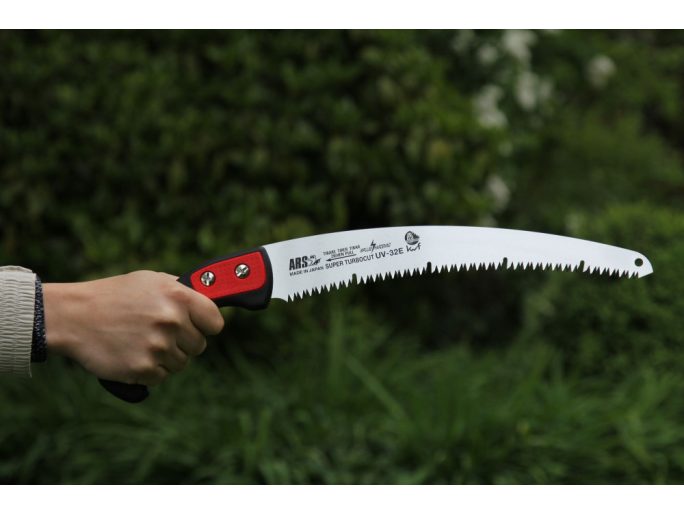 ARS UV-32EN Japanese pruning saw with hard chrome-plated blade