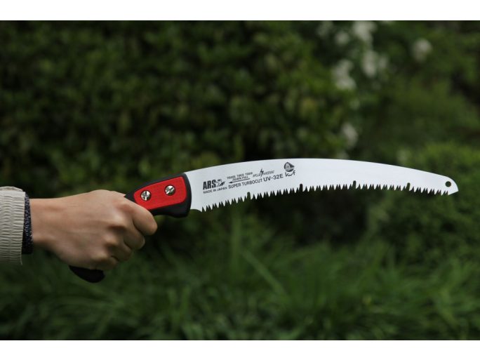 ARS UV-32E Japanese pruning saw with hard chrome-plated blade