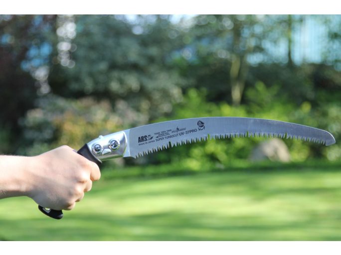 ARS UV-37PRO Japanese pruning saw with hard chrome-plated blade