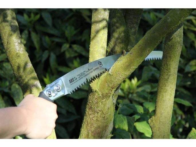 ARS UV-37PRO Japanese pruning saw with hard chrome-plated blade