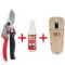 ARS VS-8XR Pruning Shears Kit: SH-VSZ Leather Holster + GO-1 Cleaner