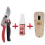 ARS VS-8XR Pruning Shears Kit: SH-VSZ Leather Holster + GO-1 Cleaner