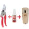 ARS VS-8XZ Pruning Shears Kit: SH-VSZ Leather Holster + GO-1 Cleaner